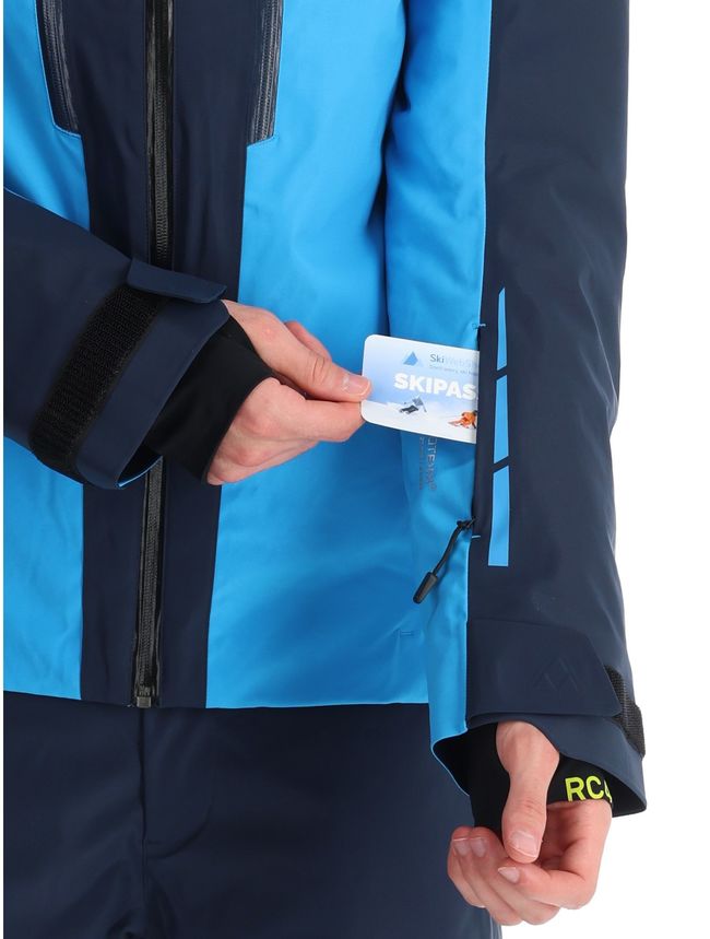 Гірськолижна чоловіча куртка Fischer RC4 Jkt Navy - фото 7