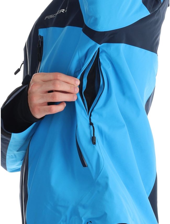 Гірськолижна чоловіча куртка Fischer RC4 Jkt Navy - фото 8