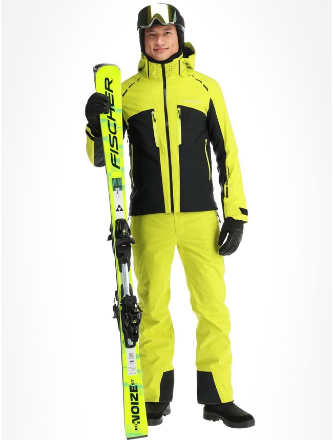 Гірськолижна чоловіча куртка Fischer RC4 Jkt Yellow - фото 4