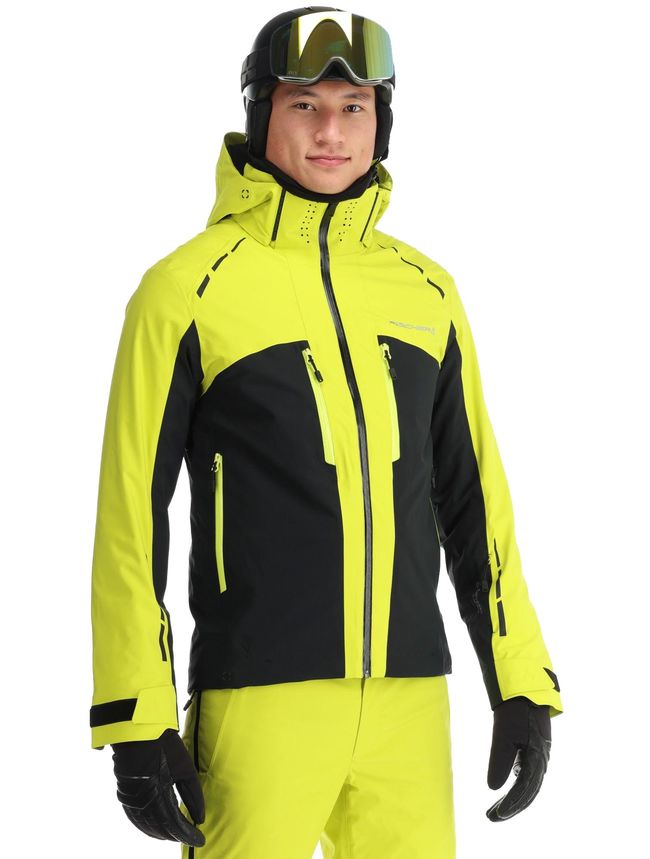 Гірськолижна чоловіча куртка Fischer RC4 Jkt Yellow - фото 1
