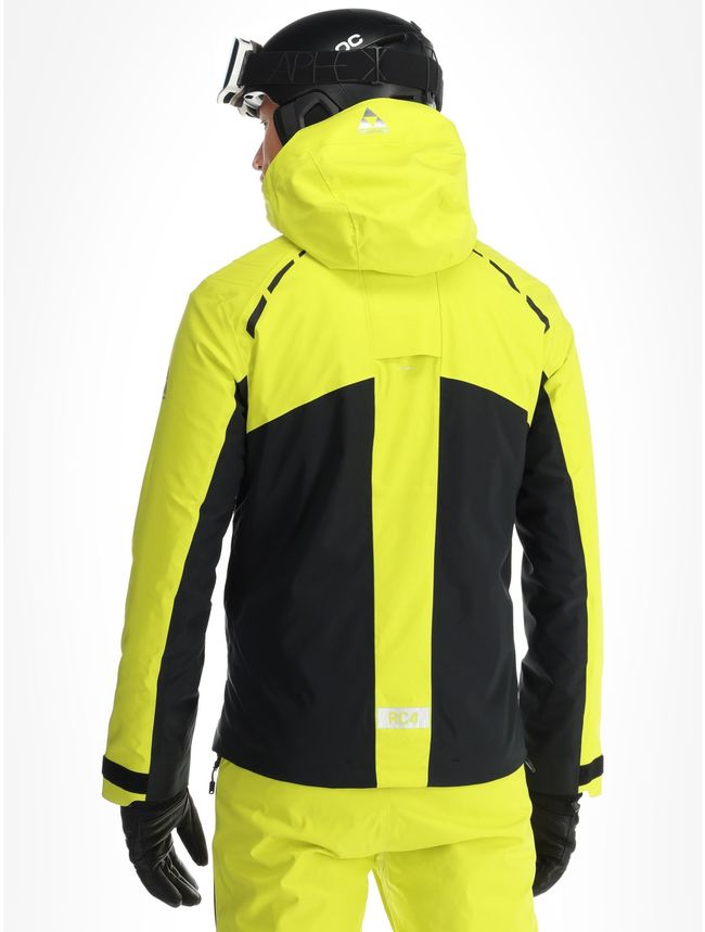 Гірськолижна чоловіча куртка Fischer RC4 Jkt Yellow - фото 2