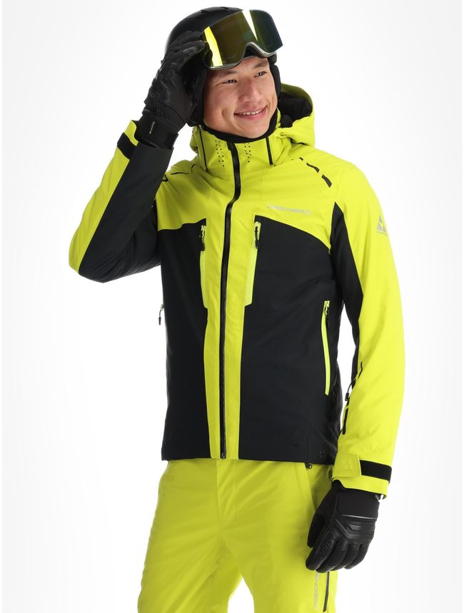 Гірськолижна чоловіча куртка Fischer RC4 Jkt Yellow - фото 3