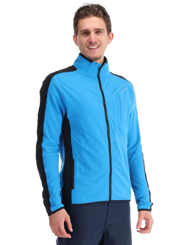 Чоловіча флісова кофта Fischer Up Flex Light Blue - фото 1