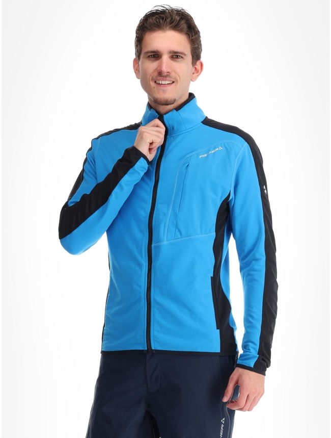 Чоловіча флісова кофта Fischer Up Flex Light Blue - фото 3