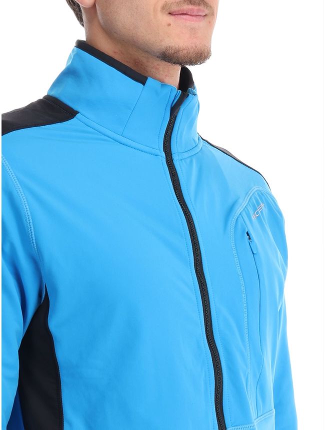 Чоловіча флісова кофта Fischer Up Flex Light Blue - фото 6