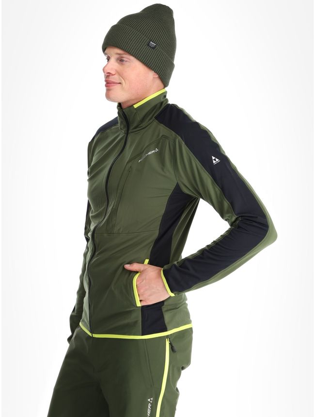 Чоловіча флісова кофта Fischer Up Flex Rifle green - фото 4