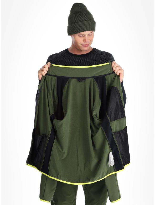 Чоловіча флісова кофта Fischer Up Flex Rifle green - фото 5