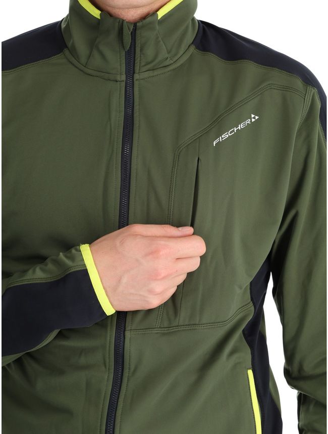 Чоловіча флісова кофта Fischer Up Flex Rifle green - фото 8