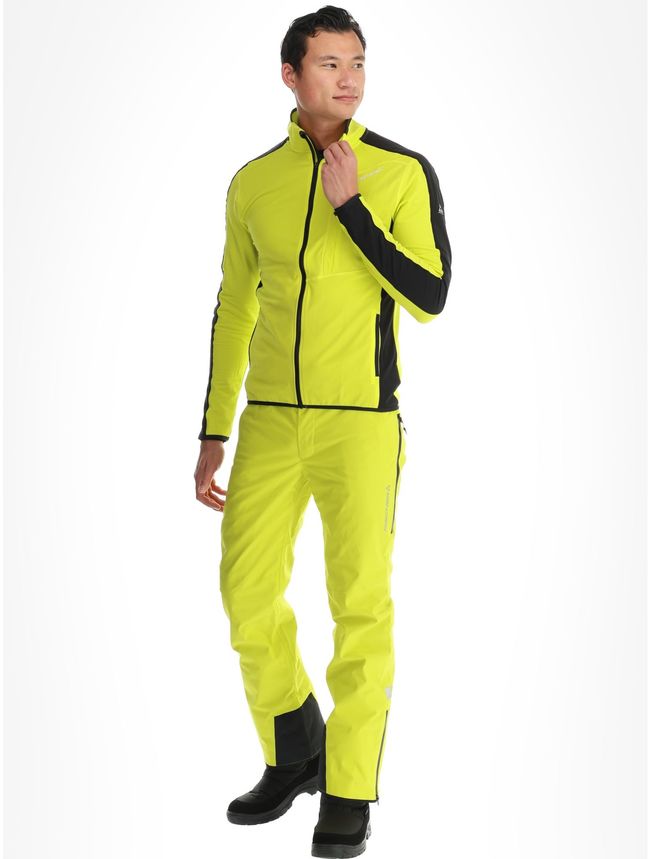 Чоловіча флісова кофта Fischer Up Flex Yellow - фото 5