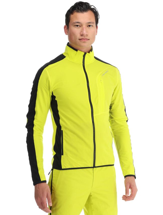 Чоловіча флісова кофта Fischer Up Flex Yellow - фото 1