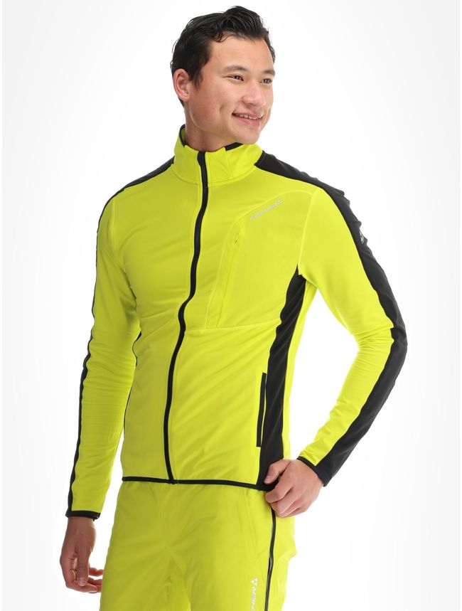 Чоловіча флісова кофта Fischer Up Flex Yellow - фото 3