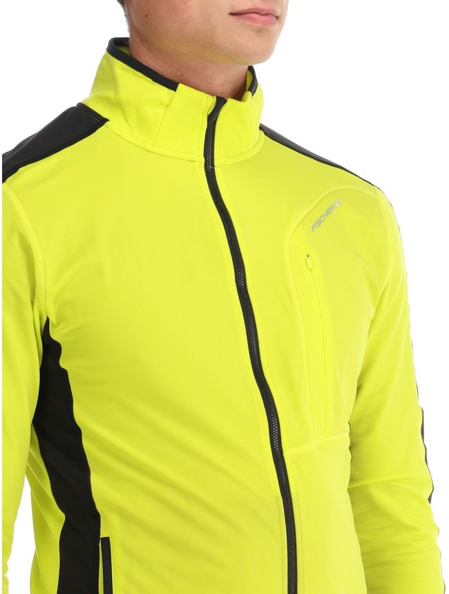 Чоловіча флісова кофта Fischer Up Flex Yellow - фото 6