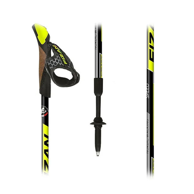 Палки для скандинавської ходьби Fizan NW Speed Yellow - фото 5