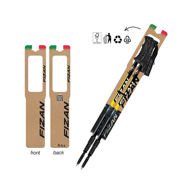 Трекінгові палки Fizan Trek Yellow - фото 2