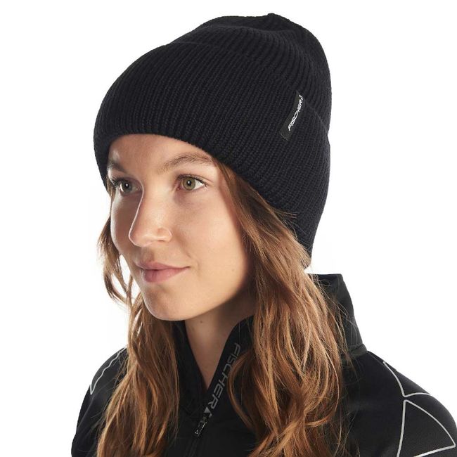 Шапка Fischer Logo Beanie Black - фото 1