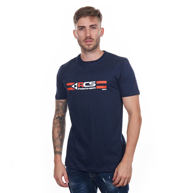 Футболка Fischer RCS-Retro Dark Blue - фото 1