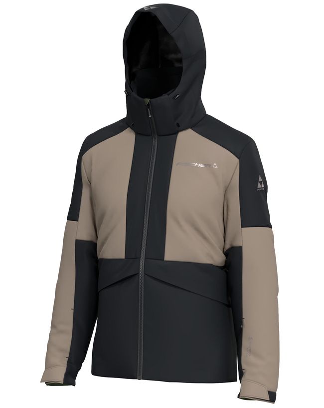 Гірськолижна чоловіча куртка Fischer Explorer Сobblestone Beige - фото 4