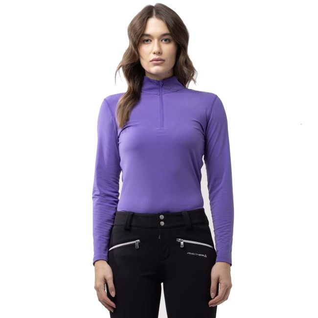 Жіноча флісова кофта Fischer Enbasis Pro Shirt Lavander - фото 1