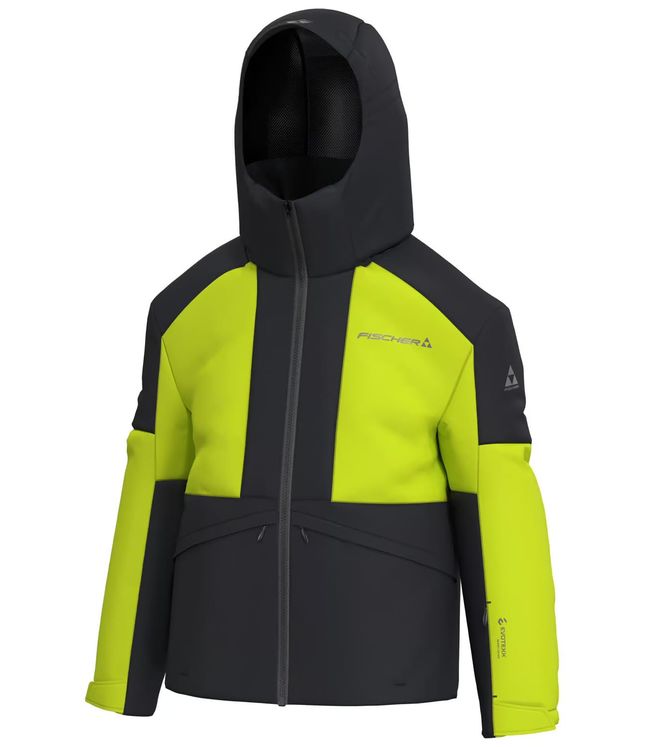 Куртка дитяча Fischer Explorer JR Black Yellow - фото 1