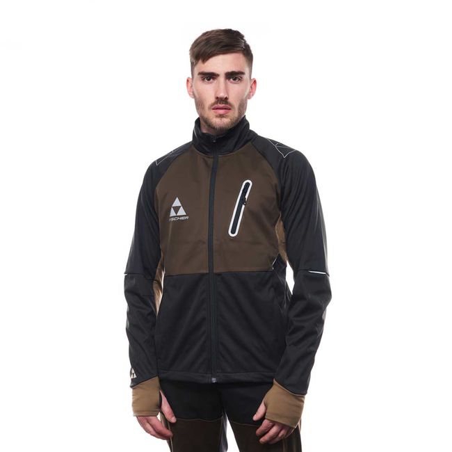 Куртка Fischer Asarna Softshell Jacket Man Black - фото 1