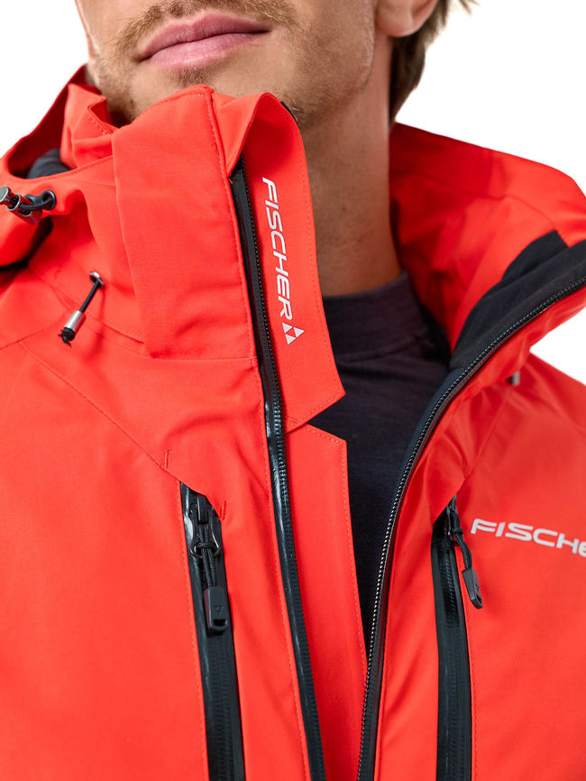 Гірськолижна чоловіча куртка Fischer Thor Jkt Black - фото 3