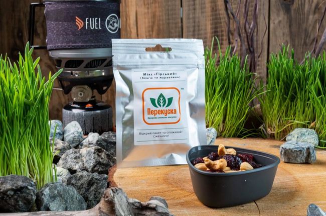 Їжа Харчі Мікс “Гірський” (кеш’ю та журавлина) - фото 1