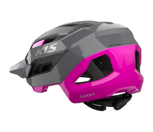Шолом велосипедний KLS Sharp Pink - фото 2