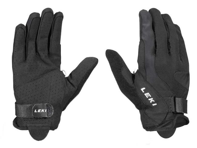 Рукавички Leki Summer Shark Long Black - фото 1