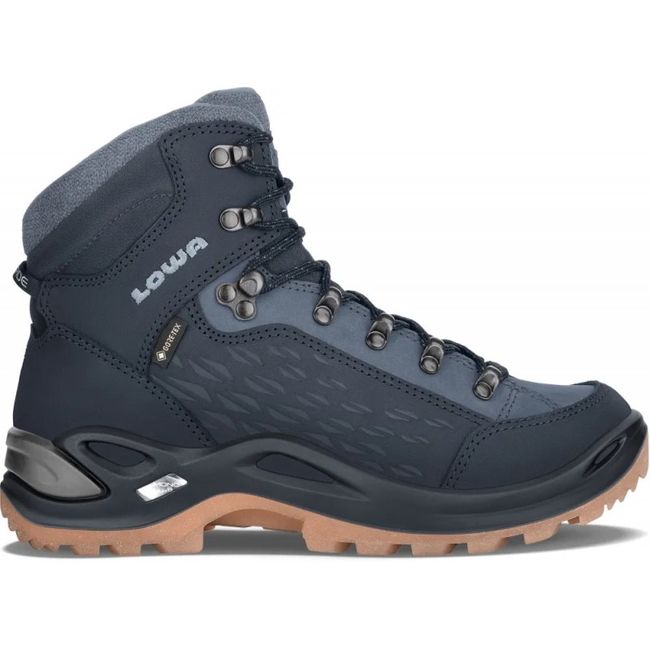 Чоловічі черевики Lowa Renegade Warm GTX Mid Navy - фото 2