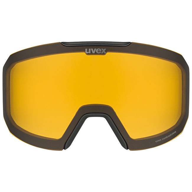 Гірськолижна маска Uvex Evidnt Attract S V Black matt/Mirror silver S1 – S3 - фото 5