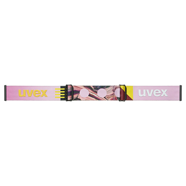 Гірськолижна маска Uvex Evidnt Attract WE White matt/mirror rose S2, S1 - фото 4