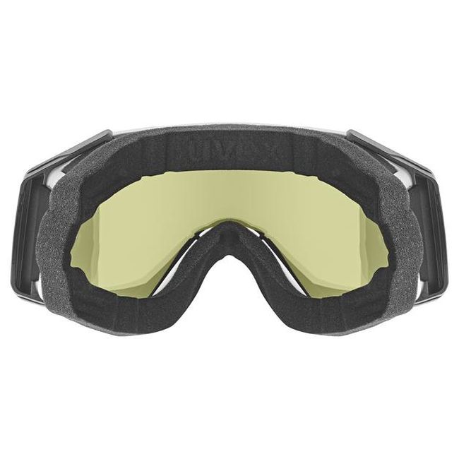 Гірськолижна маска Uvex Gravity FM White matt dl/Silver-green S2 - фото 3