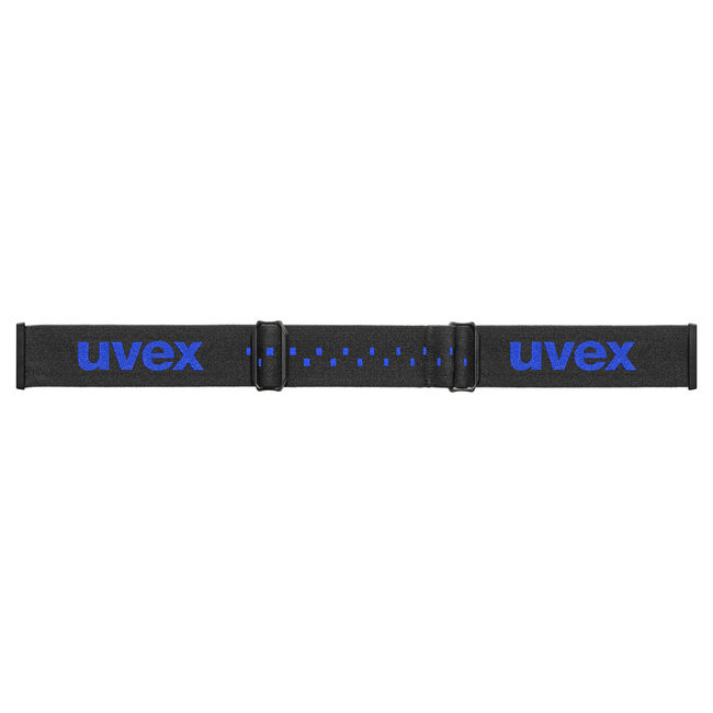 Гірськолижна маска Uvex Pwdr FM Black matt/mirror blue S2 - фото 4
