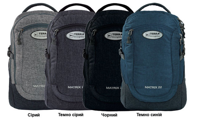 Рюкзак Terra Incognita Matrix 22 Чорний - фото 4