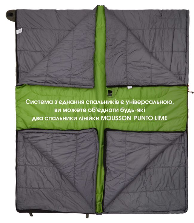 Спальник Mousson Punto Lime - фото 9