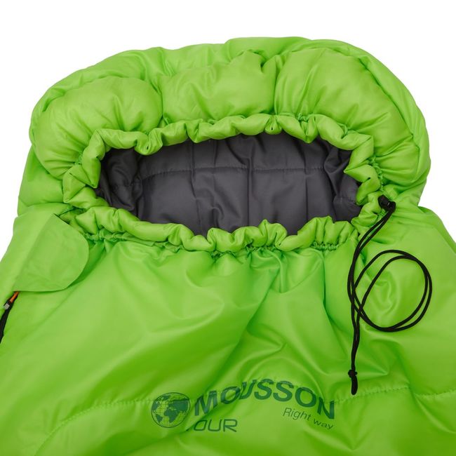 Спальник Mousson Tour Right Verde - фото 13