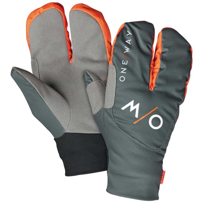 Рукавички One Way XC Glove Universal Lobster Asphalt Grey / Flame Orange - фото 1