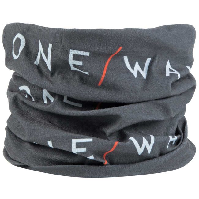 Бандана One Way Light Asphalt Grey / Flame Orange - фото 1