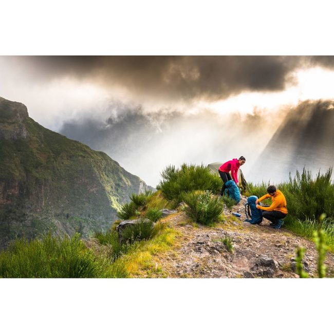 Рюкзак Osprey Kestrel 58 Loch Blue - фото 8