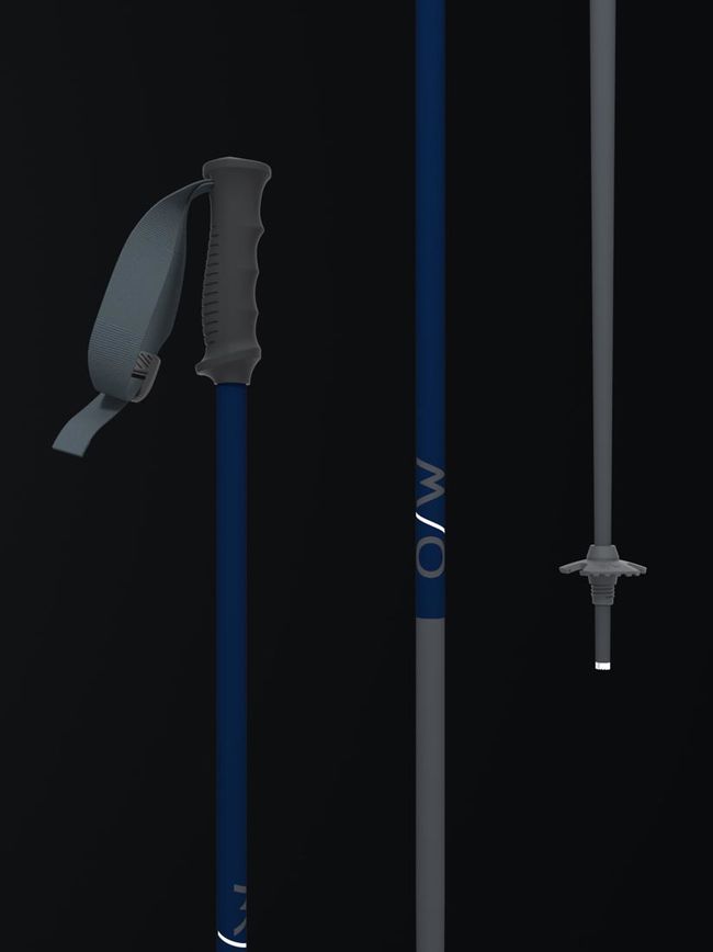 Гірськолижні палиці Fischer One Way GT 18 - Asphalt '25 - фото 2