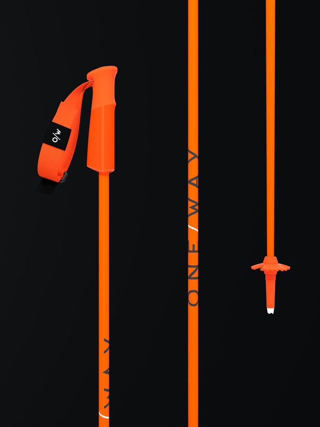 Гірськолижні палиці Fischer One Way GTX 14 Flame - Complete Kit '26 - фото 2