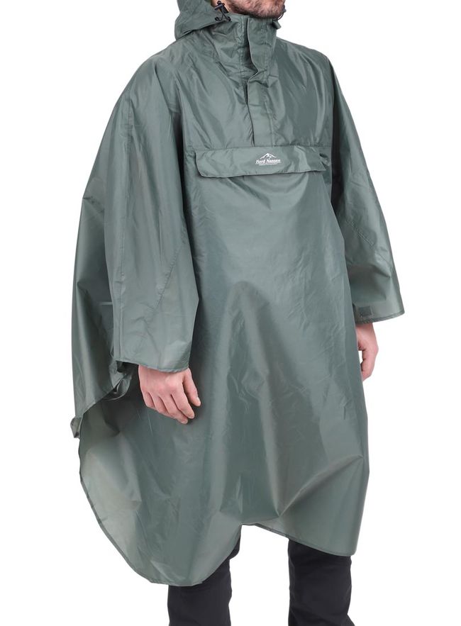 Пончо Fjord Nansen Backpacker Thyme Green L-XL - фото 4