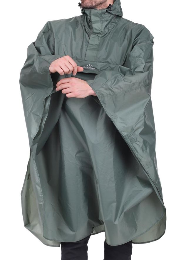 Пончо Fjord Nansen Backpacker Thyme Green L-XL - фото 6