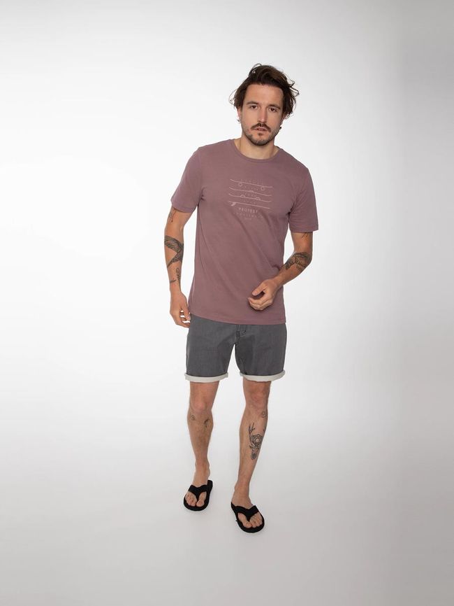 Футболка Protest Harwell Marron Fabric - фото 2