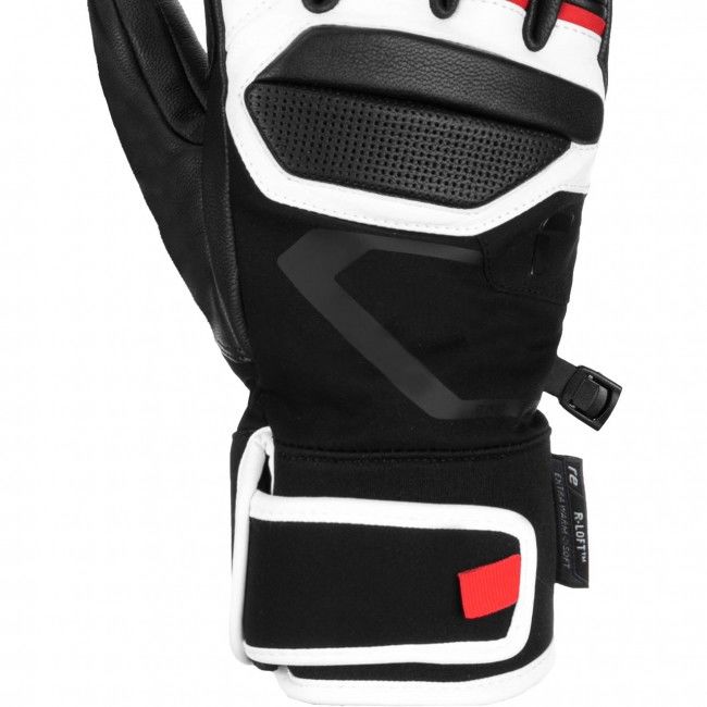 Рукавички чоловічі Reusch Pro RC black/white/fire red - фото 3