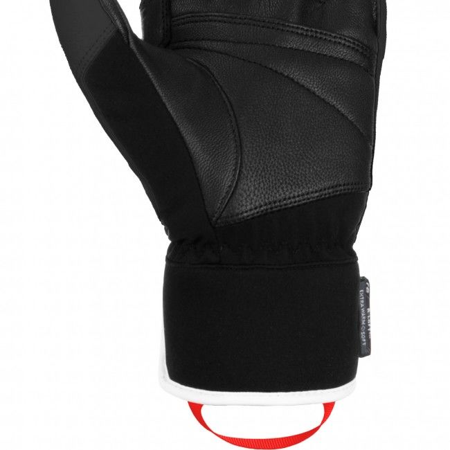 Рукавички чоловічі Reusch Pro RC black/white/fire red - фото 4