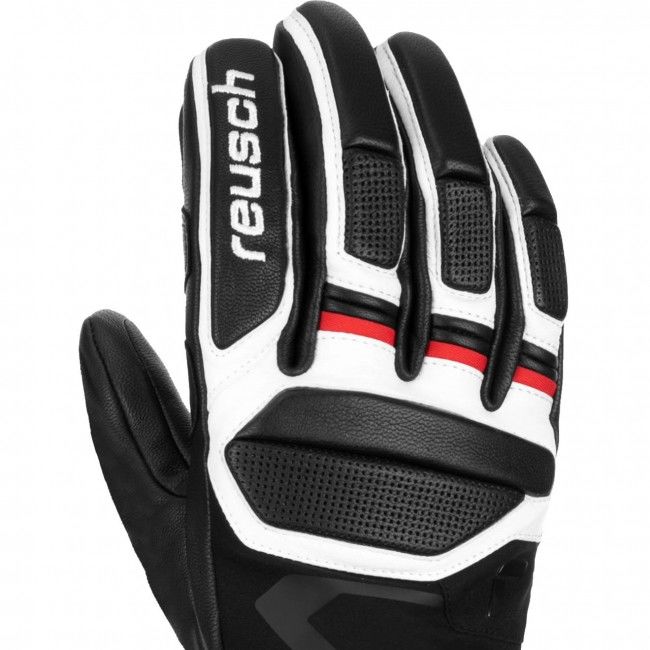 Рукавички чоловічі Reusch Pro RC black/white/fire red - фото 2