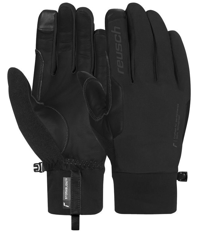 Рукавички чоловічі Reusch Oskar Stormbloxx Touch-tec Black - фото 1