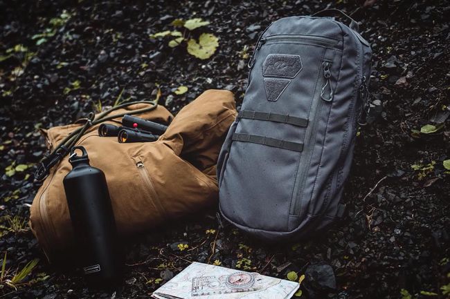 Рюкзак тактичний Highlander Scorpion Gearslinger 12L Dark Grey (TT191-DGY) - фото 18