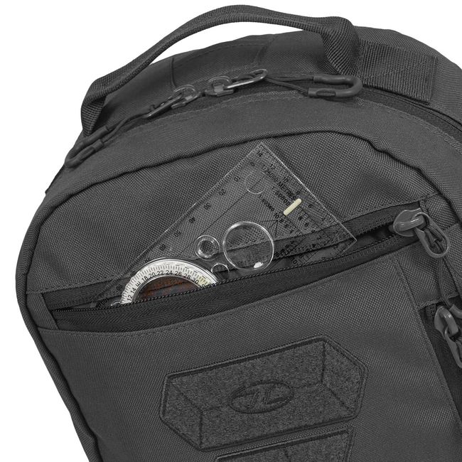 Рюкзак тактичний Highlander Scorpion Gearslinger 12L Dark Grey (TT191-DGY) - фото 14